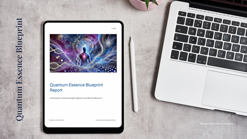 Renata Clarke's Quantum Essence Blueprint offers a transformative, AI-powered analysis of astrology, Human Design, Gene Keys, and numerology for deep personal alignment."Renata Clarke's Quantum Essence Blueprint offers a transformative, AI-powered analysis of astrology, Human Design, Gene Keys, and numerology for deep personal alignment."